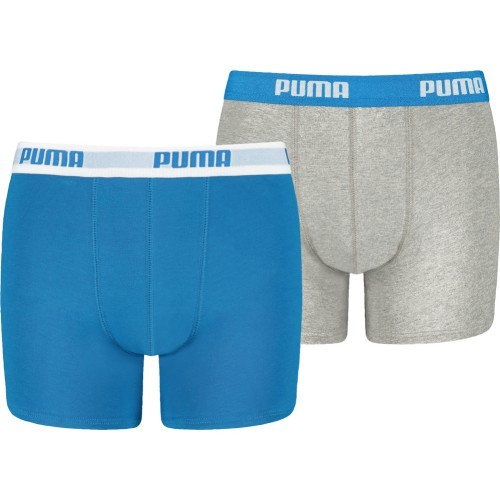 Puma Boys Boxer Underwear Grey Blue 935454 02