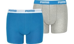 Puma Boys Boxer Underwear Grey Blue 935454 02