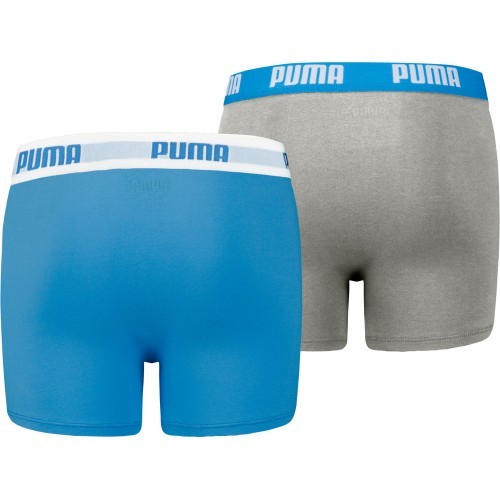 Puma Boys Boxer Underwear Grey Blue 935454 02