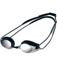 Mirror Swimming Goggles Arena Tracks, Silver - 55