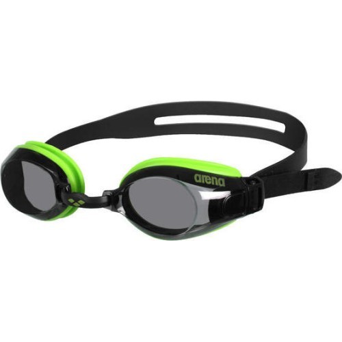Swimming Goggles Arena Zoom X-Fit Green-Smoke, Black - 56