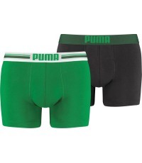 Puma Men's Underwear Placed Logo Green
