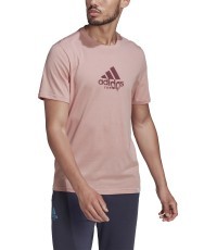 Adidas Ten Game G Tee Men's T-Shirt Pink HA0963