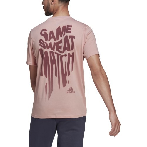 Мужская футболка Adidas Ten Game G Tee Pink HA0963