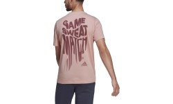 Adidas Marškinėliai Vyrams M Ten Game G Tee Pink HA0963