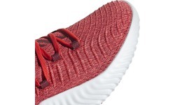 Adidas AlphaBounce Trainer Shoes, Red AQ0674