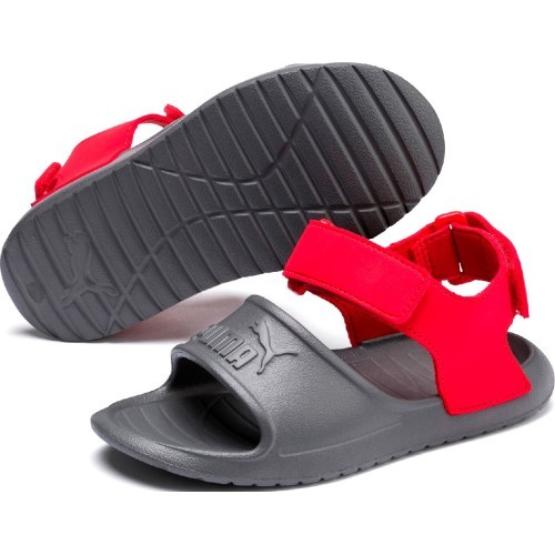 Детские сандалии Puma Divecat V2 Injex Grey Red 369546 05