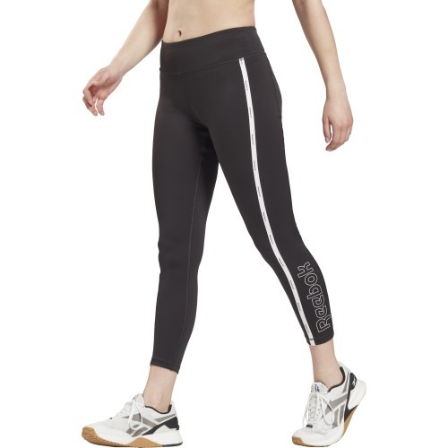 Reebok Piping Pack Poly Ti women's leggings black GS9349