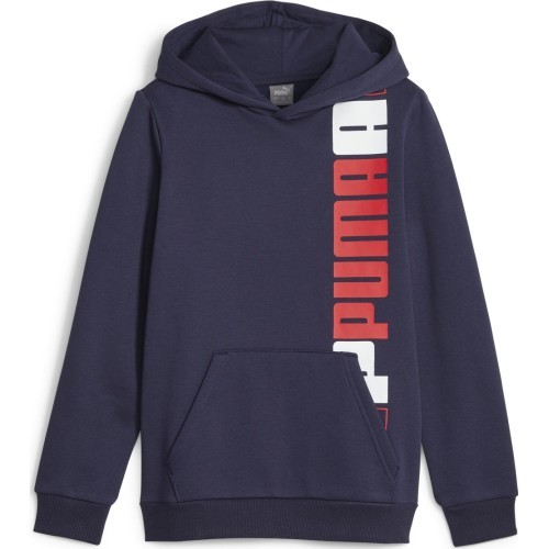 Puma толстовка для подростков Ess+ Logo Lab Hoodie Fl Navy 676325 06
