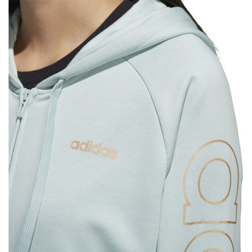 Adidas W E Brand Hd Tt Green Sweatshirt FL9297
