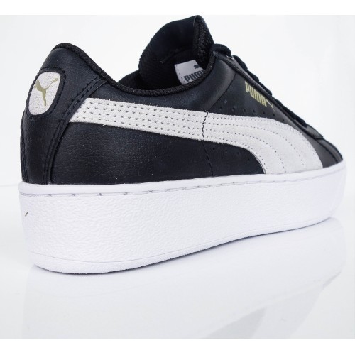 Женские кроссовки Puma Vikky Platform L, чёрные