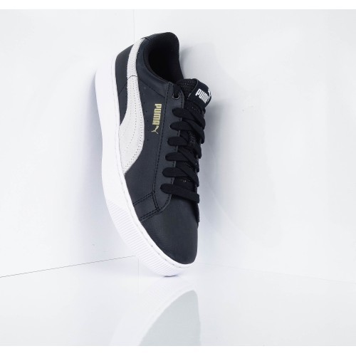Женские кроссовки Puma Vikky Platform L, чёрные