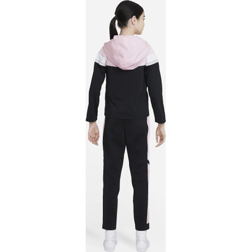 Спортивный костюм для девочек Nike U NSW Poly Wvn Ovrly Pink Black CU9202 013