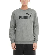 Мужской джемпер Puma Ess Big Logo Crew серый 586678 03
