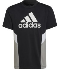 Футболка для мальчиков Adidas B CB T D2M Black Grey HF1835