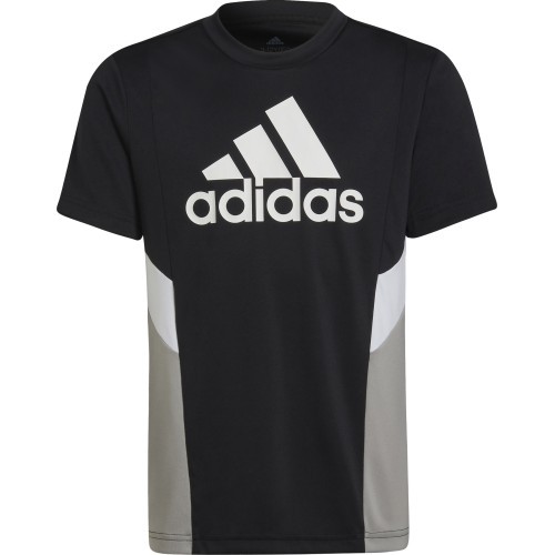 Adidas B CB T D2M Boys' T-Shirt Black Grey HF1835