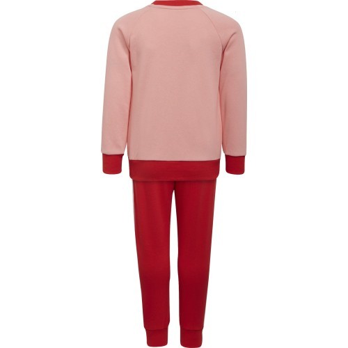 Adidas Sportinis Kostiumas Mergaitėms Lk Logo Jog Set Red Pink H65799