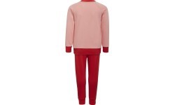 Спортивный костюм для девочек Adidas LK Logo Jog Set, красный/розовый, H65799
