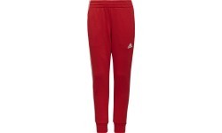 Adidas LK Logo Jog Set Tracksuit for Girls Red Pink H65799