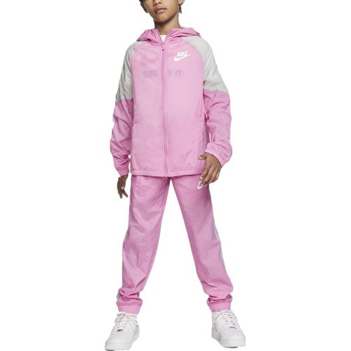 Nike Sportinis Kostiumas Mergaitėms B Nsw Woven Track Suit Pink