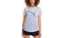 Puma Evostripe Tee White Women's Blouse