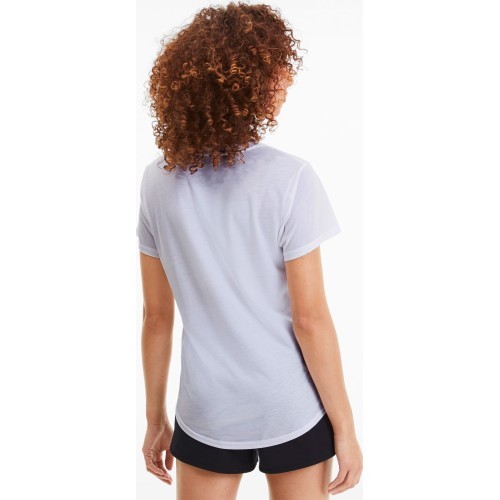 Puma Evostripe Tee White Women's Blouse