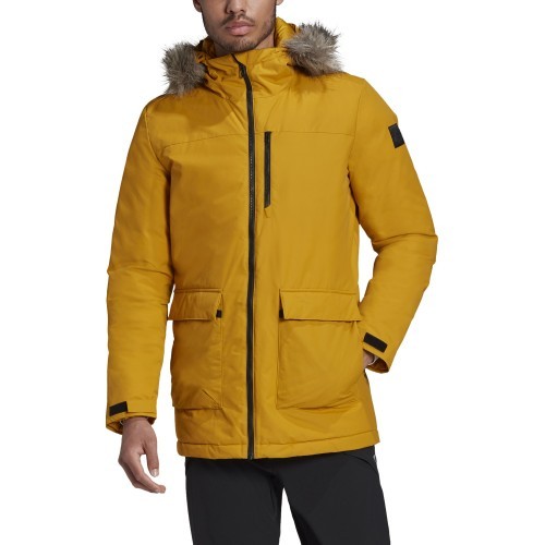 Мужская куртка Adidas XPloric Parka, жёлтая