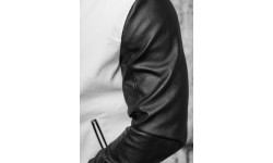 J.Style Odinė Striukė Vyrams Black White 11Z8068