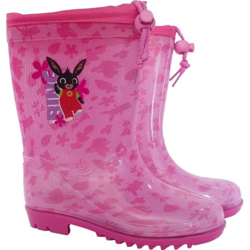 Setino Rubber Rain Boots for Girls Bing Pink 860-810-1