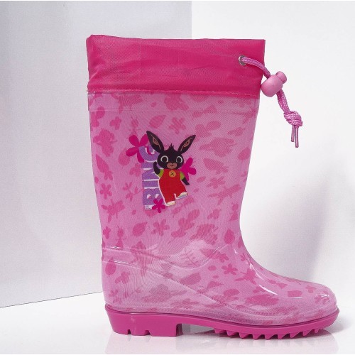 Setino Rubber Rain Boots for Girls Bing Pink 860-810-1