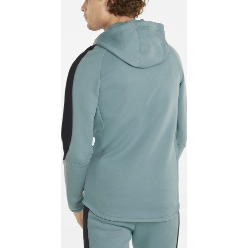 Мужская толстовка Puma Evostripe Full-Zip, мятная, 847401 50