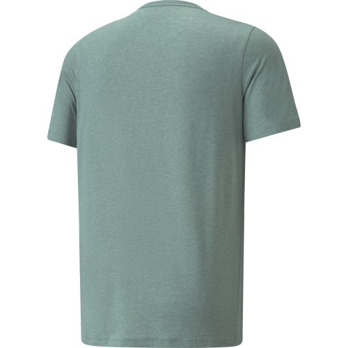 Puma Marškinėliai Vyrams Ess Heather Tee Green 586736 50