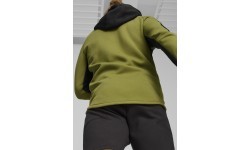 Puma Evostripe Full-Zip Men's Sweatshirt Black Green 678995 33