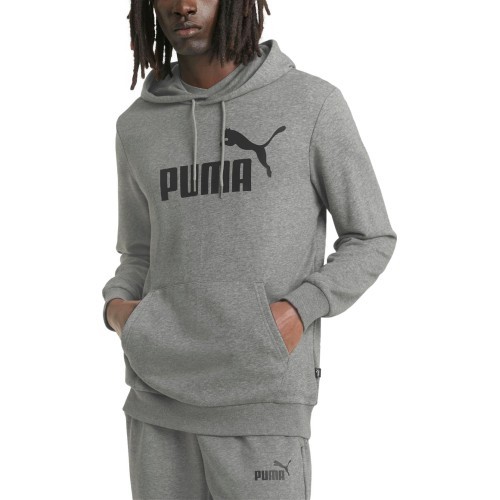 Мужская толстовка Puma Ess Big Logo Hoodie Grey 586688 03