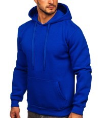 Мужская флисовая толстовка J.Style Blue 68B2009-17