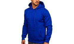 J.Style Men's Fleece Sweatshirt Blue 68B2009-17