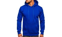 Мужская флисовая толстовка J.Style Blue 68B2009-17