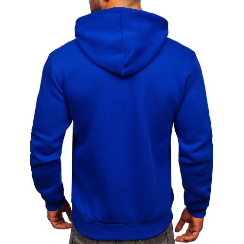 Мужская флисовая толстовка J.Style Blue 68B2009-17
