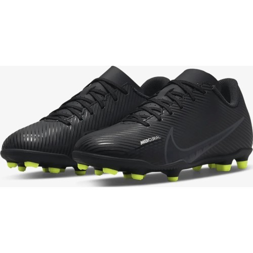 Футбольные бутсы Nike Jr Vapor 15 Club FG/MG для подростков Black DJ5958 001