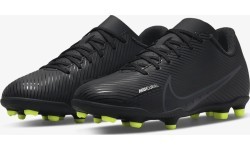 Nike Jr Vapor 15 Club FG/MG Junior Football Boots Black DJ5958 001