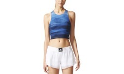 Adidas Crop Top Graph Mlg Blue BQ5857