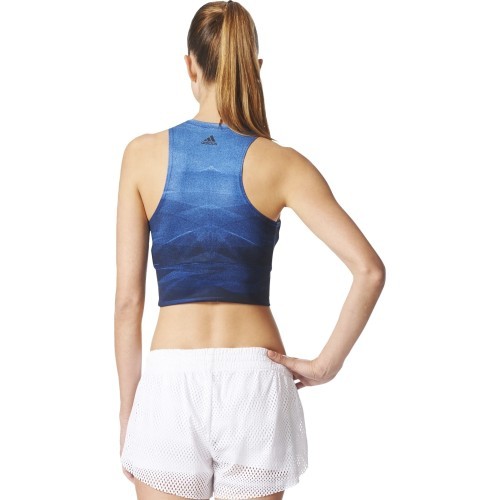 Adidas Palaidinė Crop Top Graph Mlg Blue BQ5857