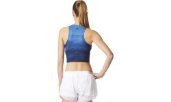 Adidas Crop Top Graph Mlg Blue BQ5857