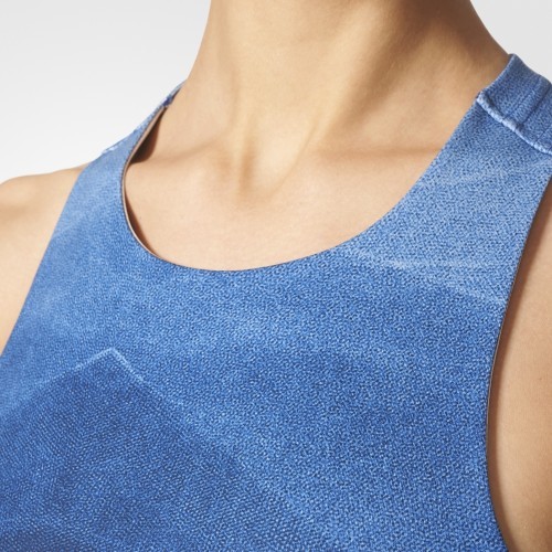 Adidas Palaidinė Crop Top Graph Mlg Blue BQ5857