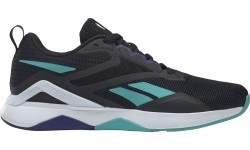 Reebok Men's Shoes Nanoflex TR 2.0 Black Green GY6212