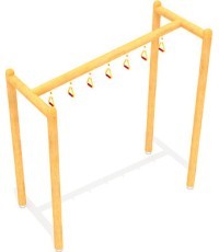 Wooden Climbing Wall Model GT-0020