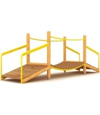Hanging Wooden Bridge Model GT-0025/1