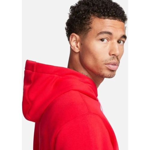 Мужская флисовая толстовка Nike Park Hoodie, красная CW6894 657