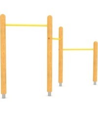Medinių gimnastikos skersinių rinkinys GT-0040