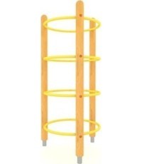Wooden Climbing Walls Set Model GT-0039